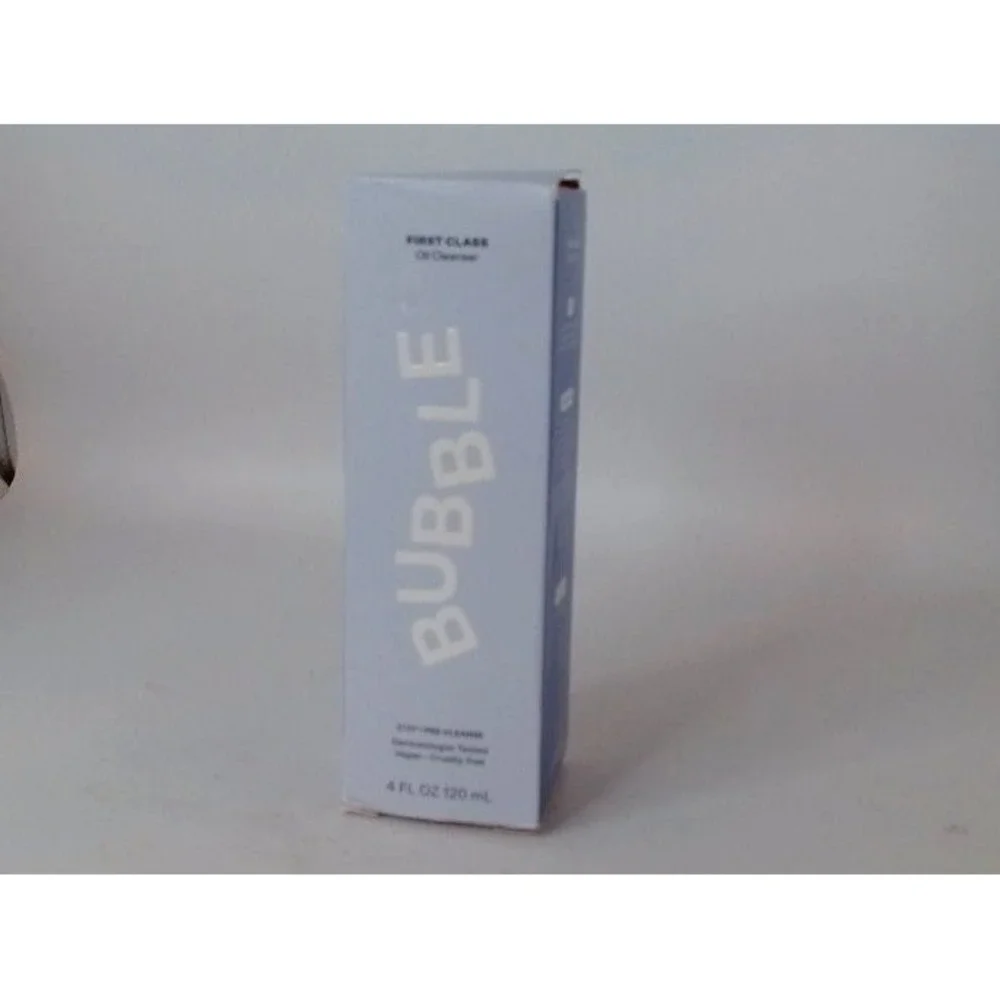 Bubble Skincare - First Class Oil Cleanser, 4 Fl Oz, BRAND NEW IN BOX
